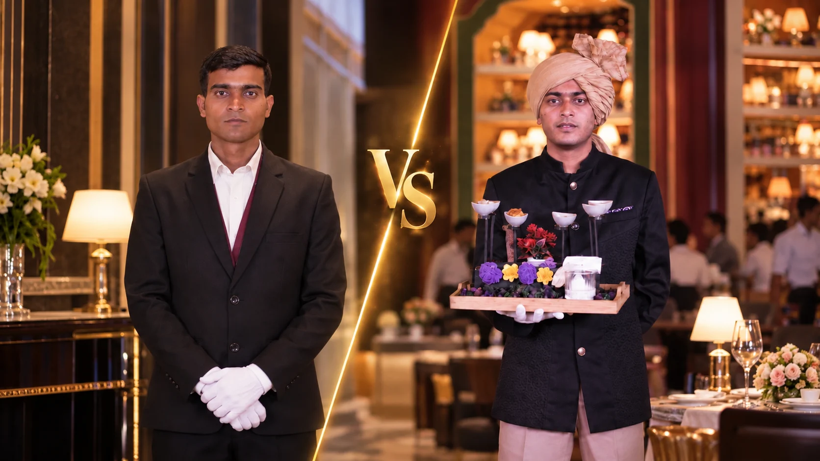 Butler vs Waiter: Which Is Better for a Luxury Wedding?