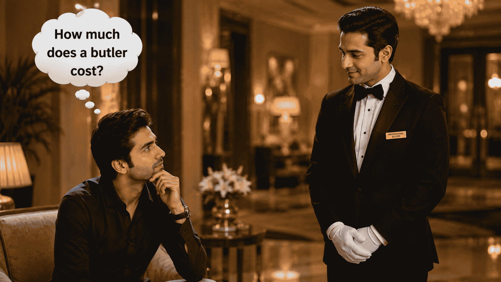 How Much Does It Cost to Hire a Butler in India? (2026 Complete Price Guide)