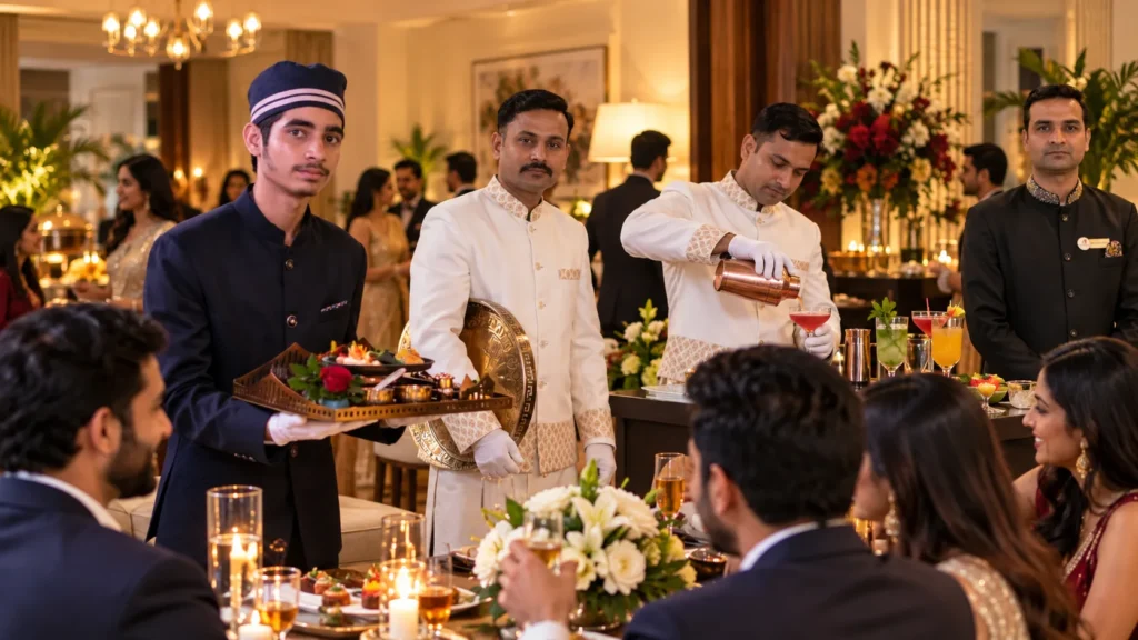 hire waiters butlers & mixologists